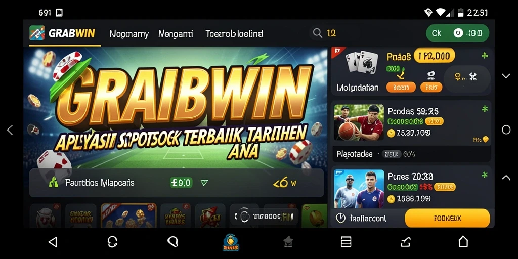 Tampilan gameplay Sportsbook yang menarik dan interaktif.