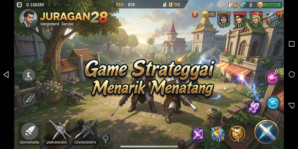 Tampilan screenshot gameplay JURAGAN28 yang menegangkan.