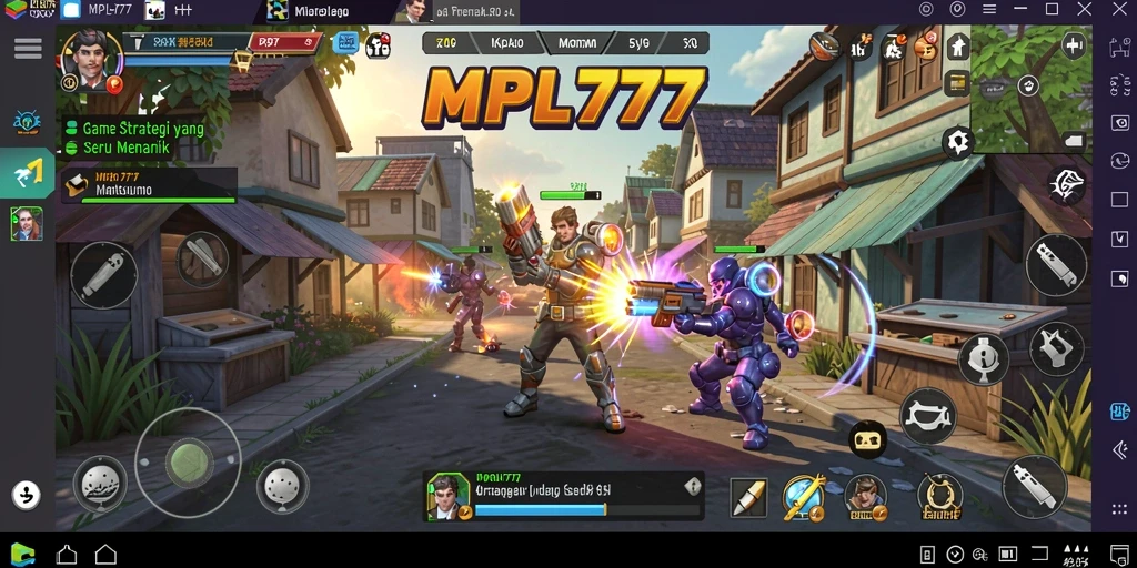 Tampilan gameplay <strong>MPL777</strong> yang penuh aksi dan strategi mendalam.
