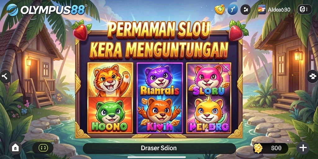 Gameplay seru OLYMPUS88 dengan grafis menarik dan fitur bonus melimpah.